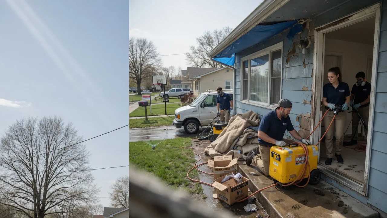 Basement Flood Cleanup in Greenwood, VA near me